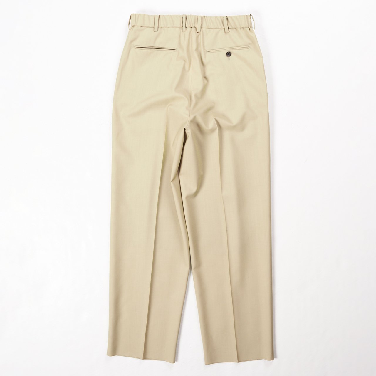 <img class='new_mark_img1' src='https://img.shop-pro.jp/img/new/icons5.gif' style='border:none;display:inline;margin:0px;padding:0px;width:auto;' />MARKAWARE (ޡ)CLASSIC FIT DOUBLE PLEATED TROUSERS BEIGE -ORGANIC WOOL 2/80 TROPICAL-