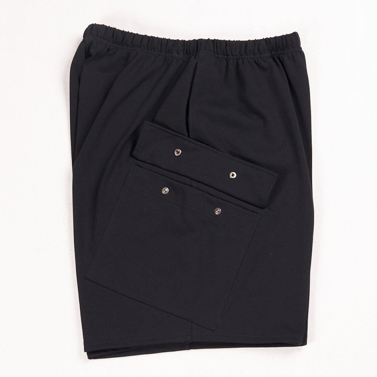 <img class='new_mark_img1' src='https://img.shop-pro.jp/img/new/icons5.gif' style='border:none;display:inline;margin:0px;padding:0px;width:auto;' />marka (ޡ)CARGO SHORTS BLACK -20//1 RECYCLE SUVIN ORGANIC COTTON KNIT-