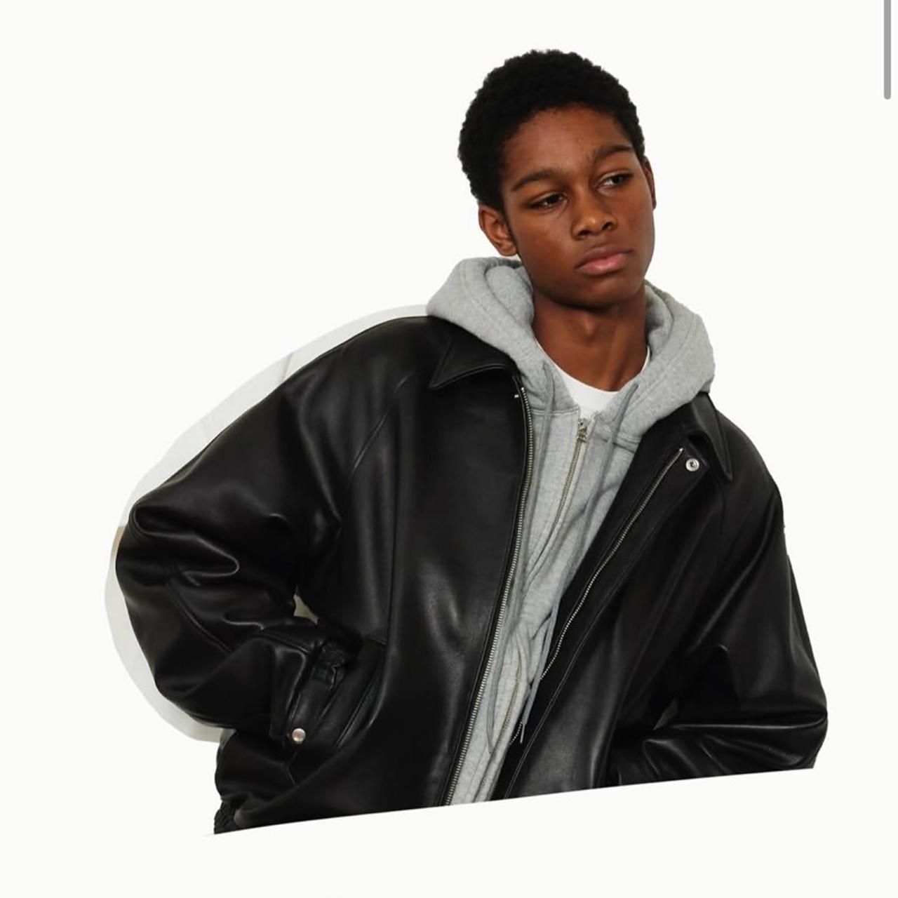 <img class='new_mark_img1' src='https://img.shop-pro.jp/img/new/icons5.gif' style='border:none;display:inline;margin:0px;padding:0px;width:auto;' />UNIVERSAL PRODUCTS (˥Сץ)LEATHER BROUSON BLACK
