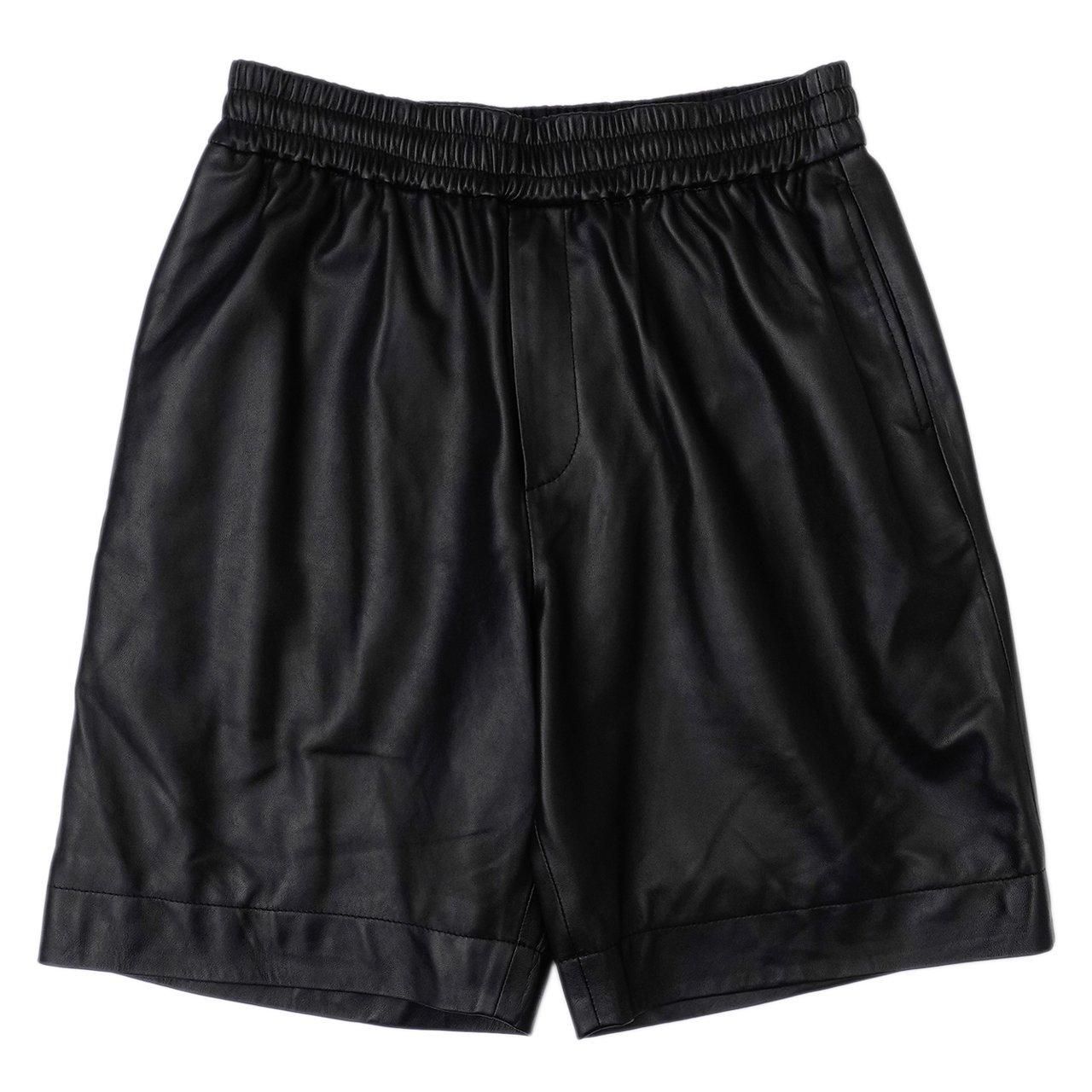 <img class='new_mark_img1' src='https://img.shop-pro.jp/img/new/icons5.gif' style='border:none;display:inline;margin:0px;padding:0px;width:auto;' />UNIVERSAL PRODUCTS (˥Сץ)LEATHER EASY SHORTS BLACK