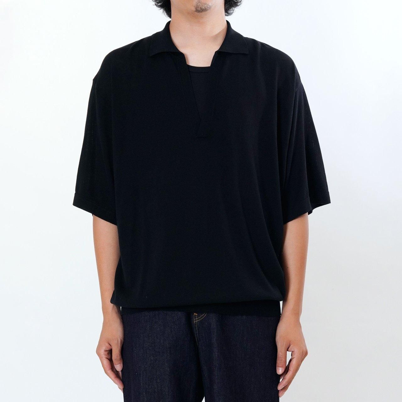 <img class='new_mark_img1' src='https://img.shop-pro.jp/img/new/icons5.gif' style='border:none;display:inline;margin:0px;padding:0px;width:auto;' />20%OFF UNIVERSAL PRODUCTS (˥Сץ)SUMMER S/S SKIPPER KNIT BLACK