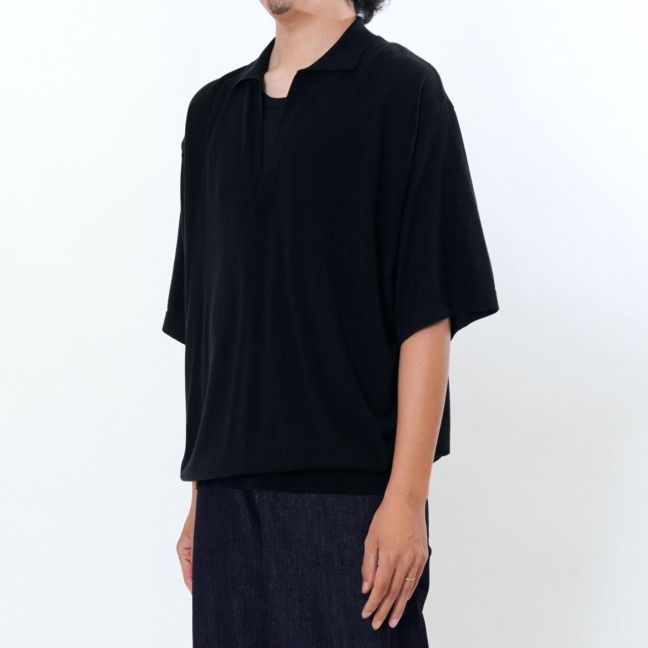 <img class='new_mark_img1' src='https://img.shop-pro.jp/img/new/icons5.gif' style='border:none;display:inline;margin:0px;padding:0px;width:auto;' />20%OFF UNIVERSAL PRODUCTS (˥Сץ)SUMMER S/S SKIPPER KNIT BLACK