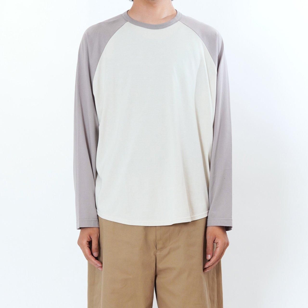 <img class='new_mark_img1' src='https://img.shop-pro.jp/img/new/icons5.gif' style='border:none;display:inline;margin:0px;padding:0px;width:auto;' />20%OFF UNIVERSAL PRODUCTS (˥Сץ)BASEBALL L/S T-SHIRTS GREIGE