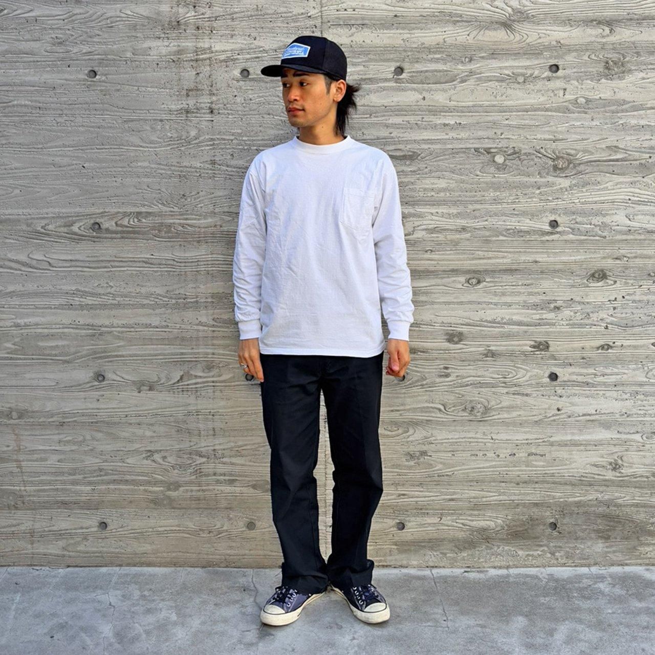 <img class='new_mark_img1' src='https://img.shop-pro.jp/img/new/icons5.gif' style='border:none;display:inline;margin:0px;padding:0px;width:auto;' />STANDARD CALIFORNIA ( ե˥)SD Heavyweight Pocket LS Tee Vintage Wash White