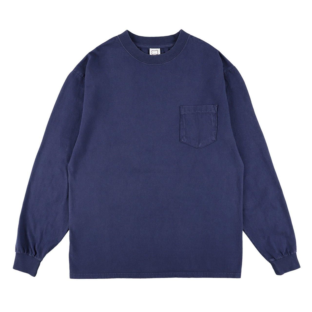 STANDARD CALIFORNIA ( ե˥)SD Heavyweight Pocket LS Tee Vintage Wash Navy