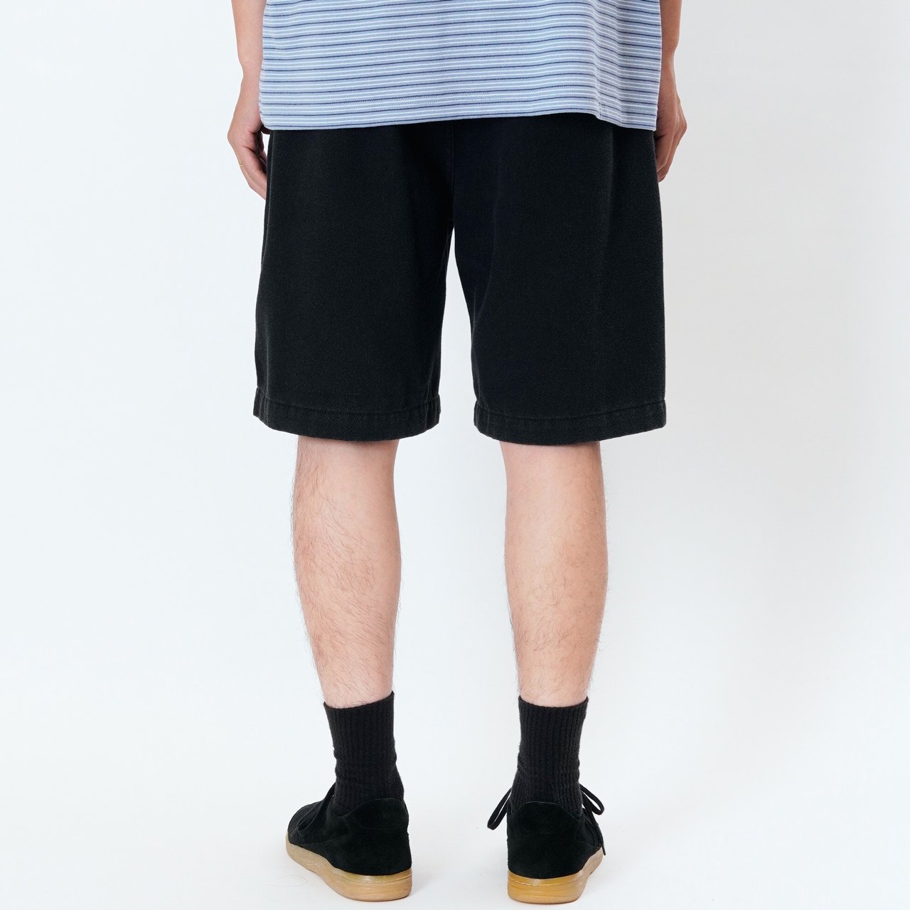 ͽ EVCON (ӥ)COTTON BEACH SHORTS BLACK