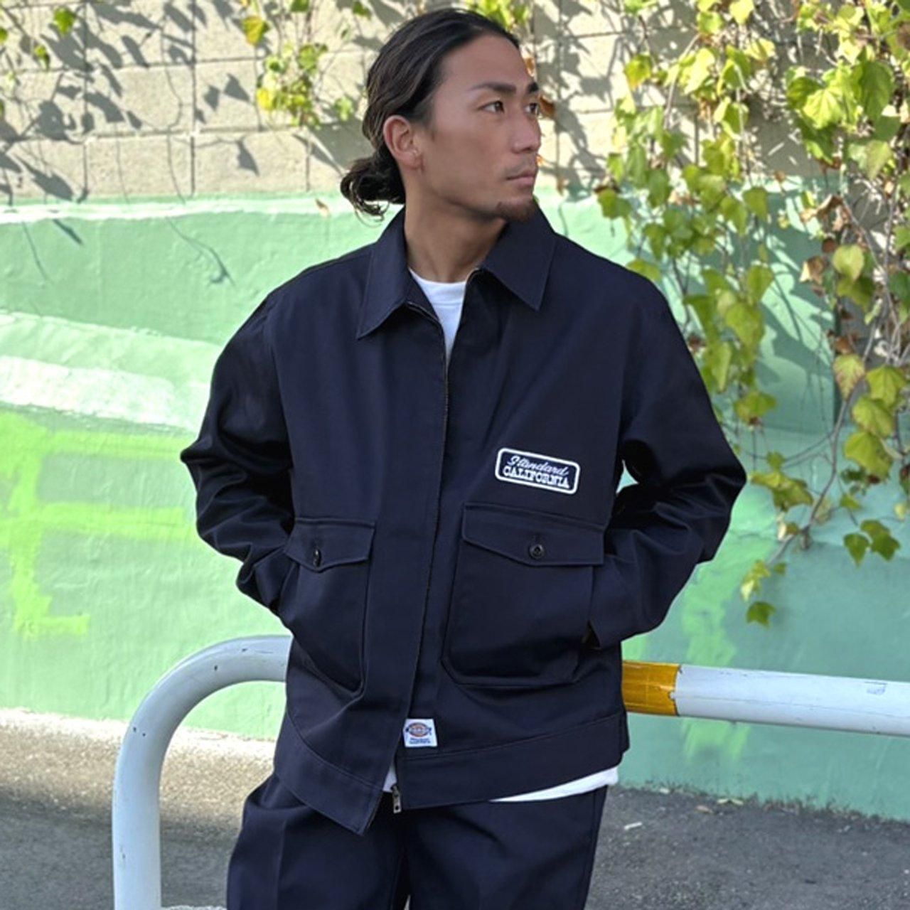 <img class='new_mark_img1' src='https://img.shop-pro.jp/img/new/icons5.gif' style='border:none;display:inline;margin:0px;padding:0px;width:auto;' />STANDARD CALIFORNIA (スタンダード カリフォルニア)｜Dickies / SD Work Jacket Navy