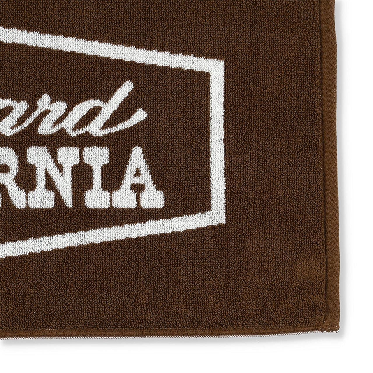 <img class='new_mark_img1' src='https://img.shop-pro.jp/img/new/icons5.gif' style='border:none;display:inline;margin:0px;padding:0px;width:auto;' />20%OFF STANDARD CALIFORNIA ( ե˥)SD Stadium Logo Face Towel Brown
