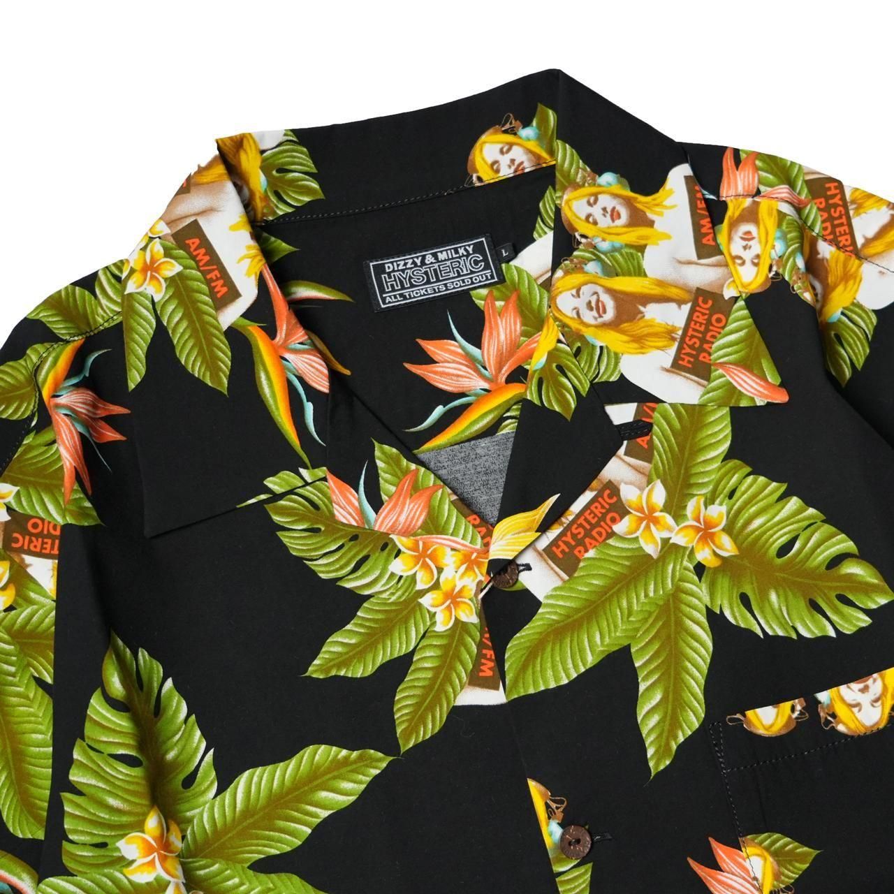 <img class='new_mark_img1' src='https://img.shop-pro.jp/img/new/icons5.gif' style='border:none;display:inline;margin:0px;padding:0px;width:auto;' />HYSTERIC GLAMOUR (ҥƥåޡ)TROPIC CHANNEL ץ󥫥顼 ֥å