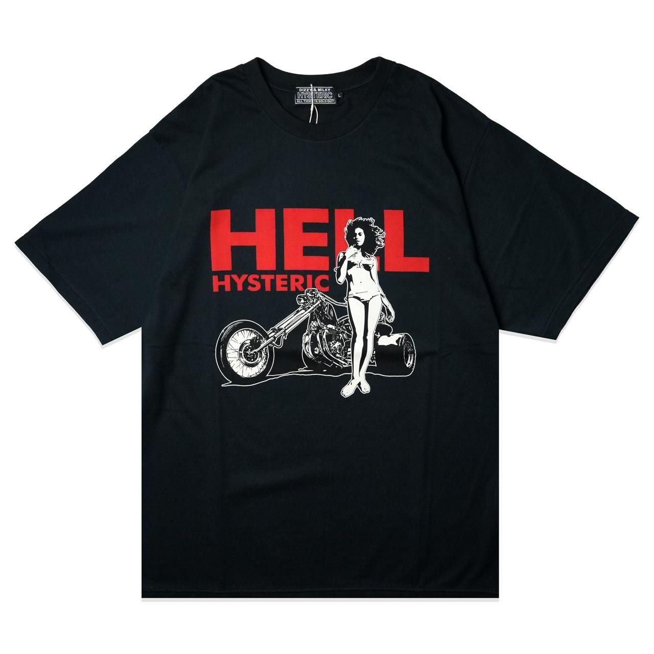 <img class='new_mark_img1' src='https://img.shop-pro.jp/img/new/icons5.gif' style='border:none;display:inline;margin:0px;padding:0px;width:auto;' />HYSTERIC GLAMOUR (ҥƥåޡ)HELL HYSTERIC  T ֥å