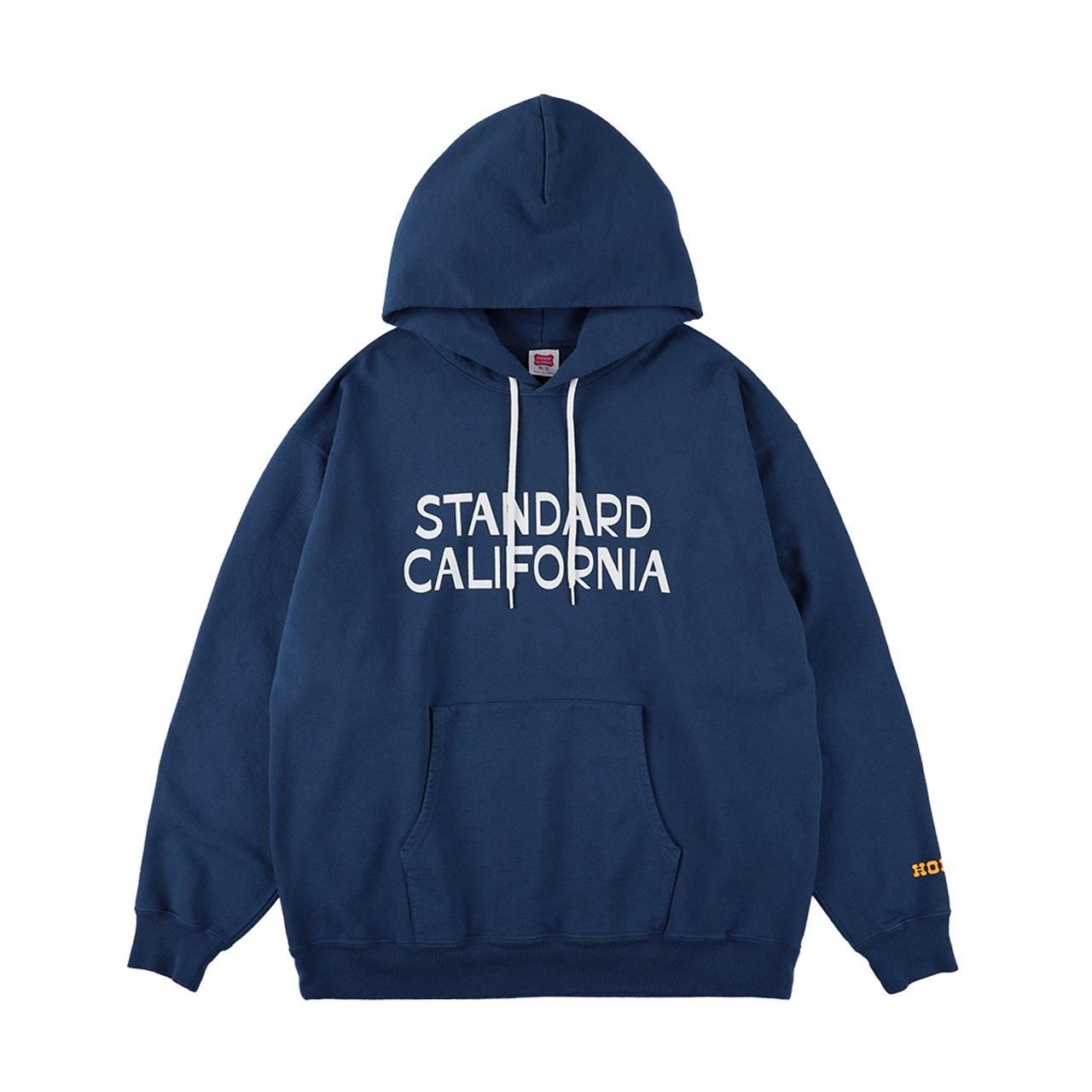 <img class='new_mark_img1' src='https://img.shop-pro.jp/img/new/icons5.gif' style='border:none;display:inline;margin:0px;padding:0px;width:auto;' />STANDARD CALIFORNIA ( ե˥)Jeff for SD Logo Hood Sweat Navy