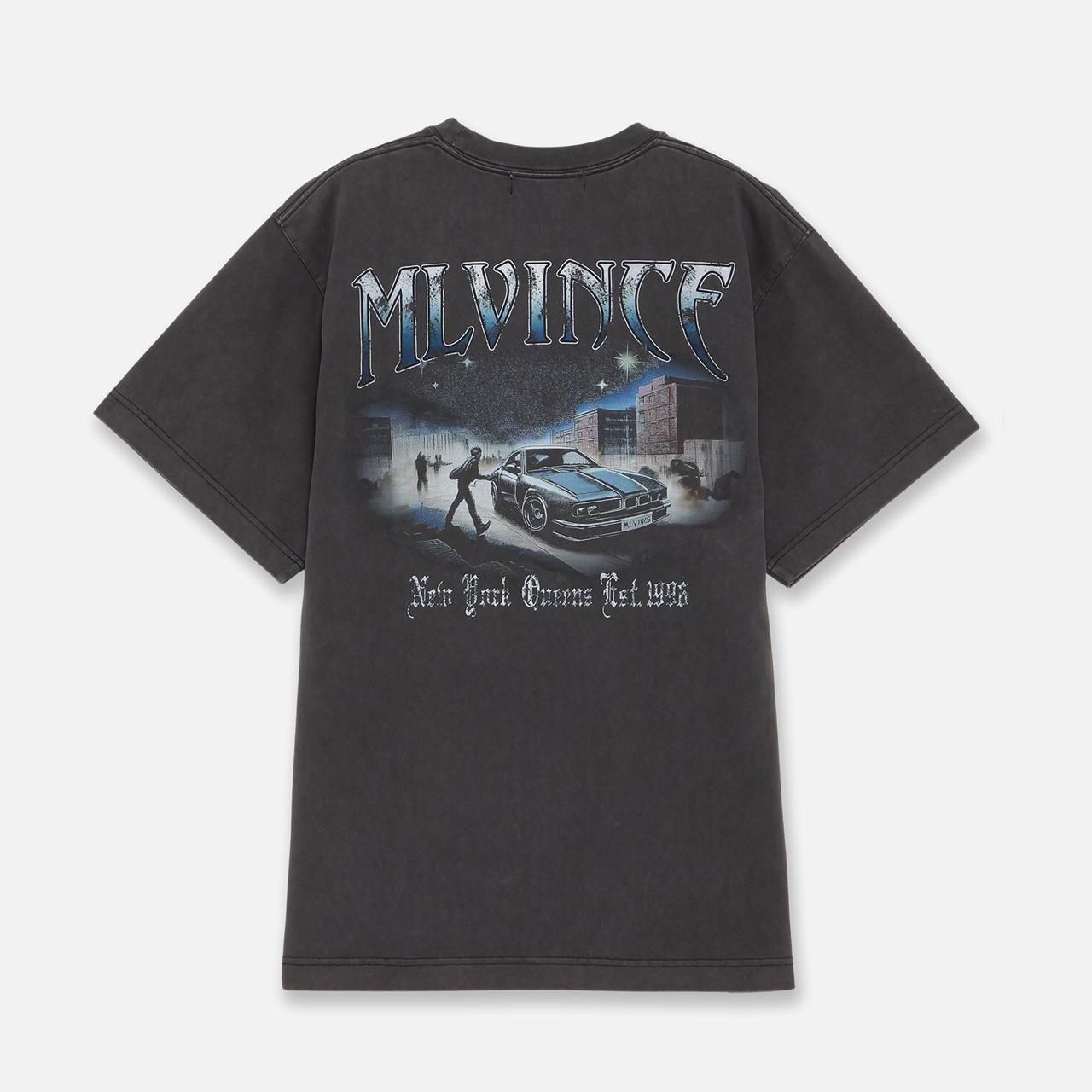 <img class='new_mark_img1' src='https://img.shop-pro.jp/img/new/icons5.gif' style='border:none;display:inline;margin:0px;padding:0px;width:auto;' />MLVINCE () | MLV MORTORS S/S TEE WASHED BLACK