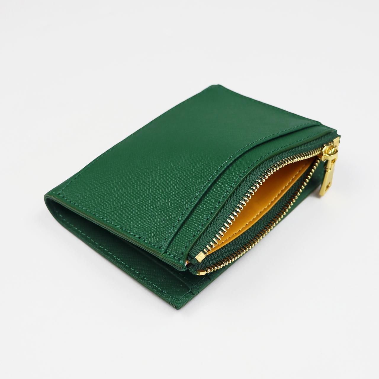 <img class='new_mark_img1' src='https://img.shop-pro.jp/img/new/icons5.gif' style='border:none;display:inline;margin:0px;padding:0px;width:auto;' />MLVINCE () | COMPACT WALLET GREEN