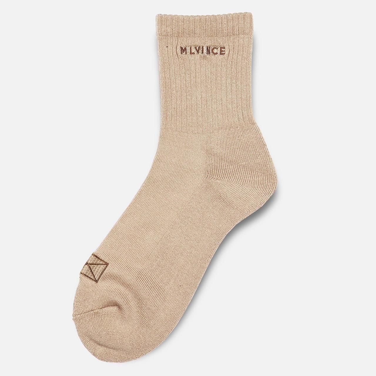 <img class='new_mark_img1' src='https://img.shop-pro.jp/img/new/icons5.gif' style='border:none;display:inline;margin:0px;padding:0px;width:auto;' />MLVINCE () | CLASSIC LOGO SOX LONG BEIGE