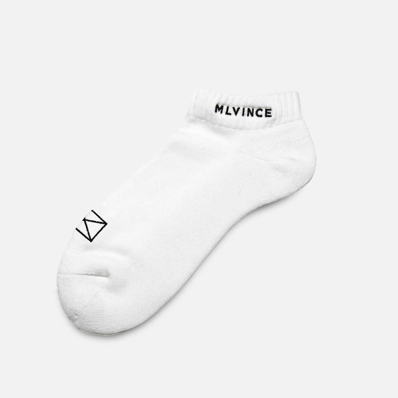 <img class='new_mark_img1' src='https://img.shop-pro.jp/img/new/icons5.gif' style='border:none;display:inline;margin:0px;padding:0px;width:auto;' />MLVINCE () | CLASSIC LOGO SOX SHORT WHITE