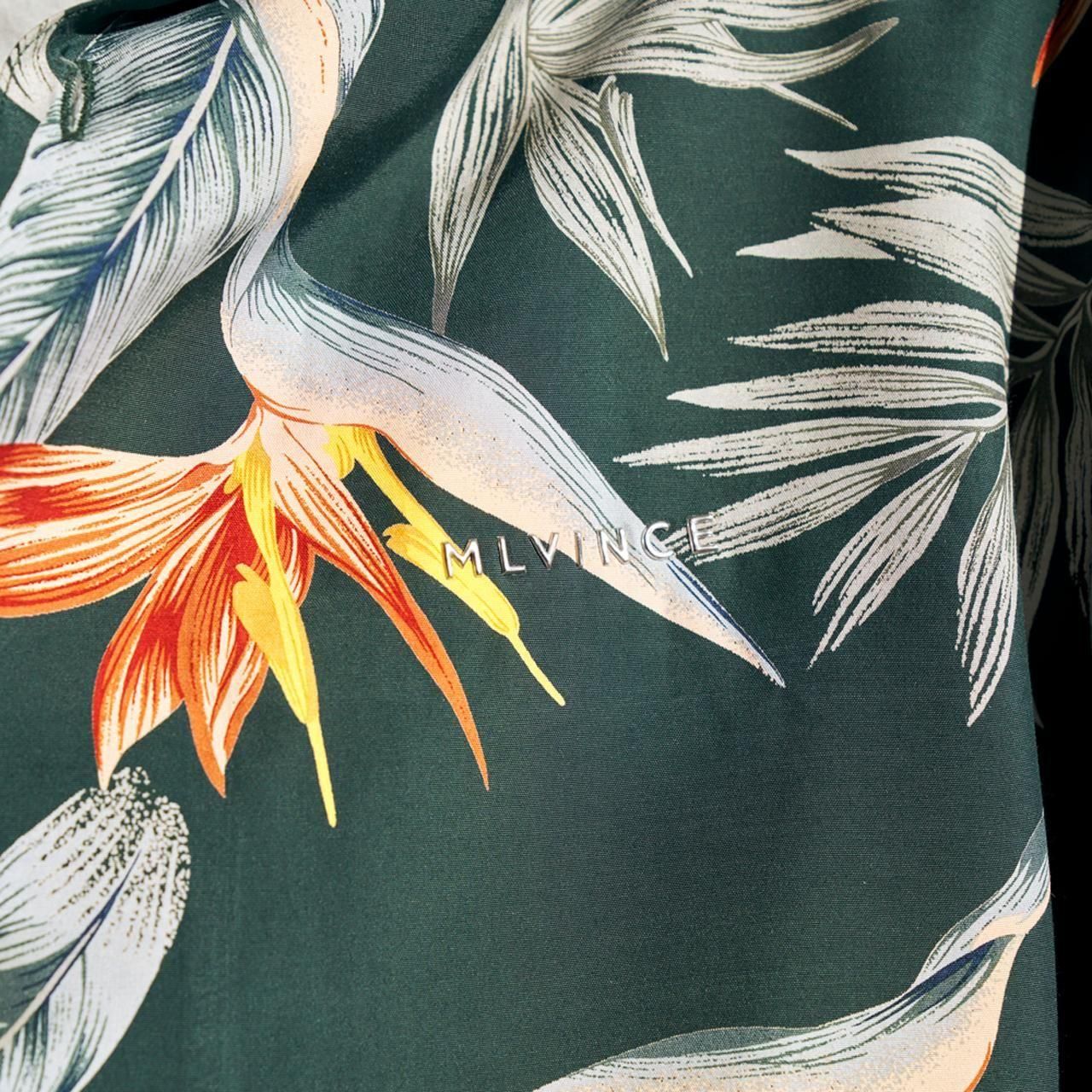 <img class='new_mark_img1' src='https://img.shop-pro.jp/img/new/icons5.gif' style='border:none;display:inline;margin:0px;padding:0px;width:auto;' />MLVINCE () | FLORAL LUX S/S SHIRTS GREEN