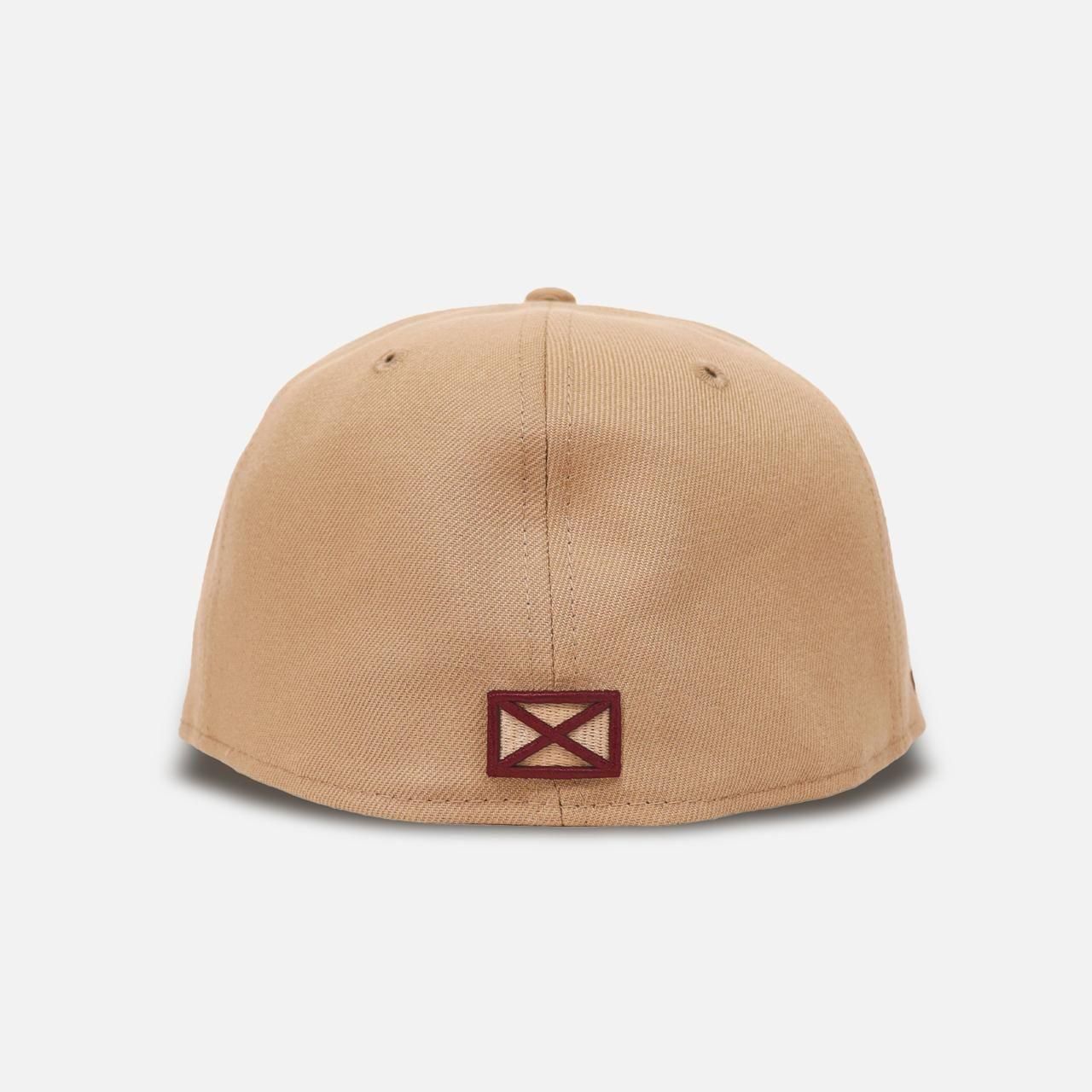 <img class='new_mark_img1' src='https://img.shop-pro.jp/img/new/icons5.gif' style='border:none;display:inline;margin:0px;padding:0px;width:auto;' />MLVINCE () | NEWERA 59FIFTY AUTHENTIC LOGO CAP CAMELBURGUNDY
