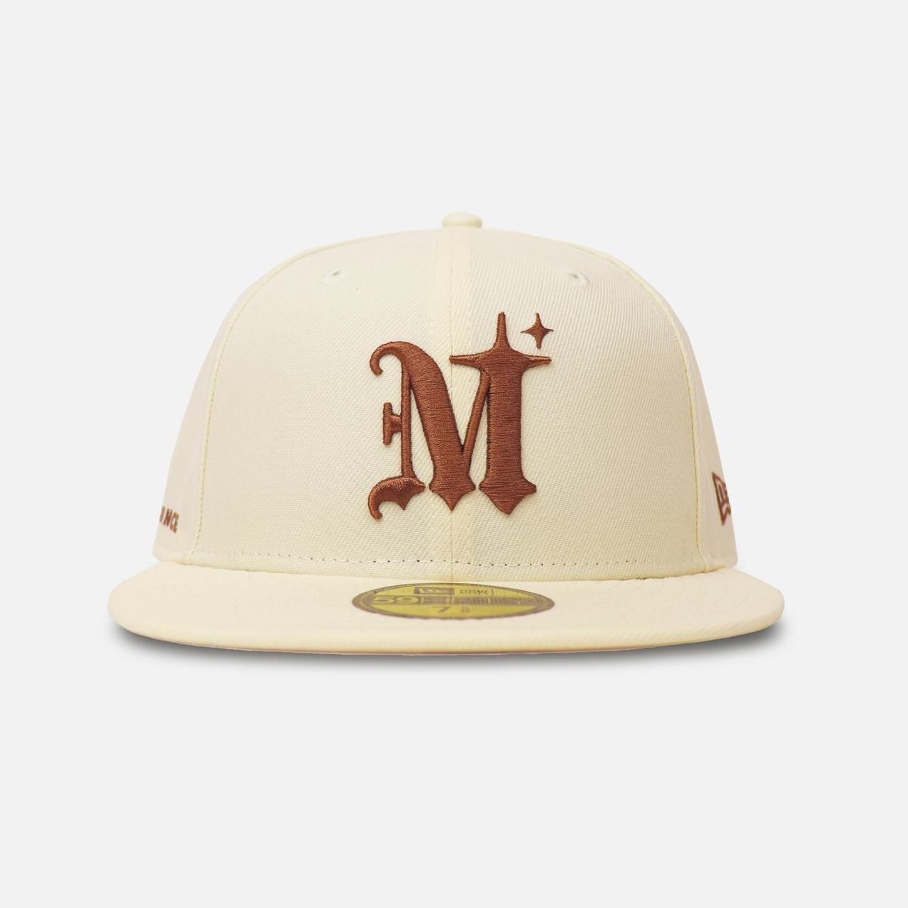 <img class='new_mark_img1' src='https://img.shop-pro.jp/img/new/icons5.gif' style='border:none;display:inline;margin:0px;padding:0px;width:auto;' />MLVINCE () | NEWERA 59FIFTY AUTHENTIC LOGO CAP CREAMBEIGE