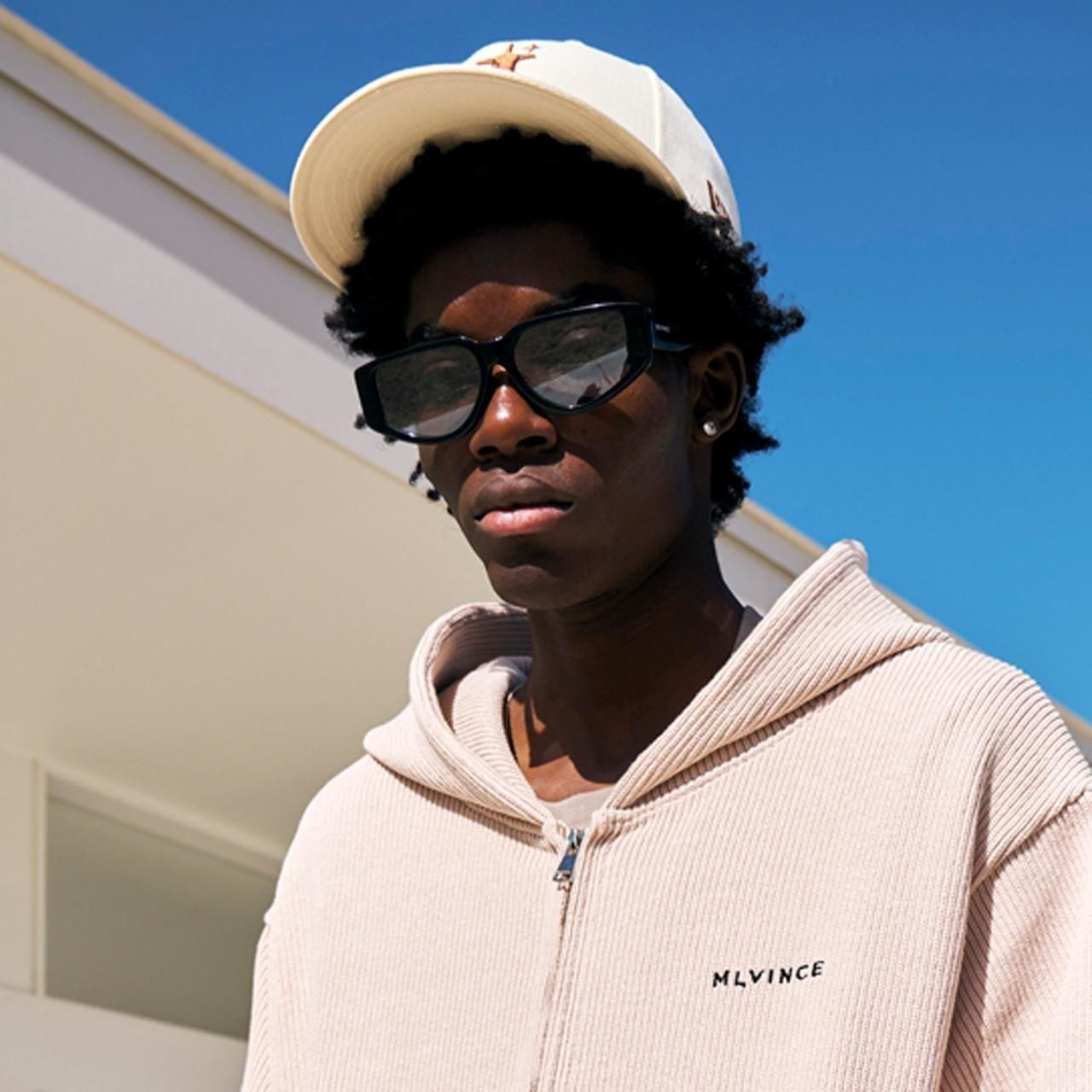 <img class='new_mark_img1' src='https://img.shop-pro.jp/img/new/icons5.gif' style='border:none;display:inline;margin:0px;padding:0px;width:auto;' />MLVINCE () | NEWERA 59FIFTY AUTHENTIC LOGO CAP CREAMBEIGE