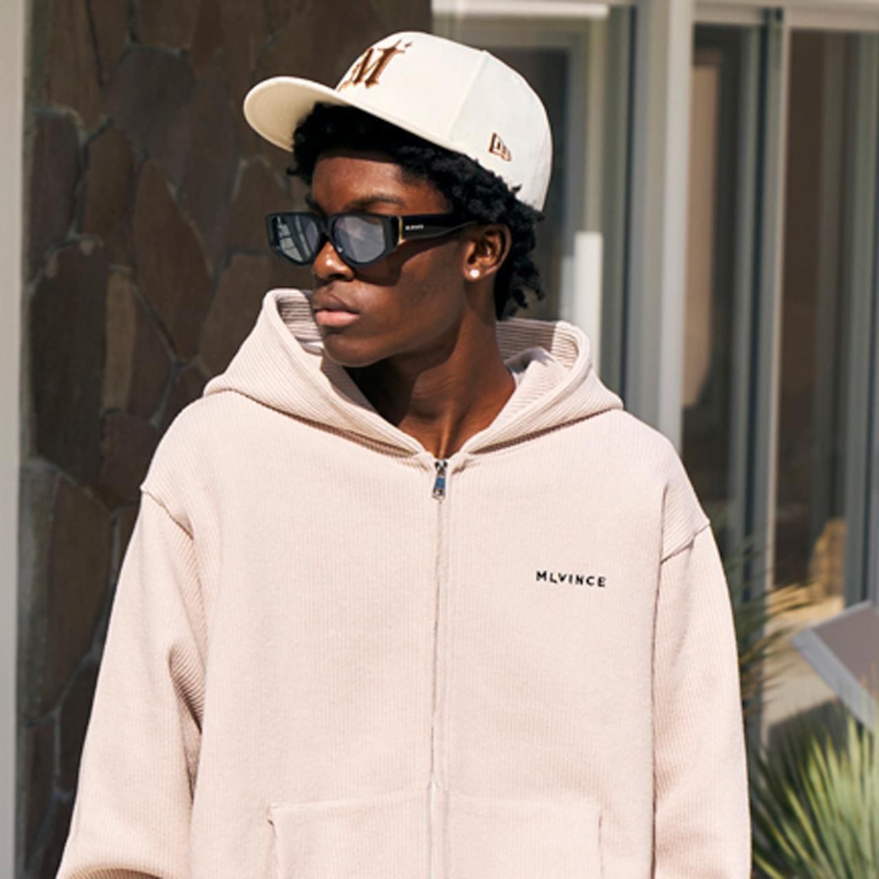 <img class='new_mark_img1' src='https://img.shop-pro.jp/img/new/icons5.gif' style='border:none;display:inline;margin:0px;padding:0px;width:auto;' />MLVINCE () | NEWERA 59FIFTY AUTHENTIC LOGO CAP CREAMBEIGE