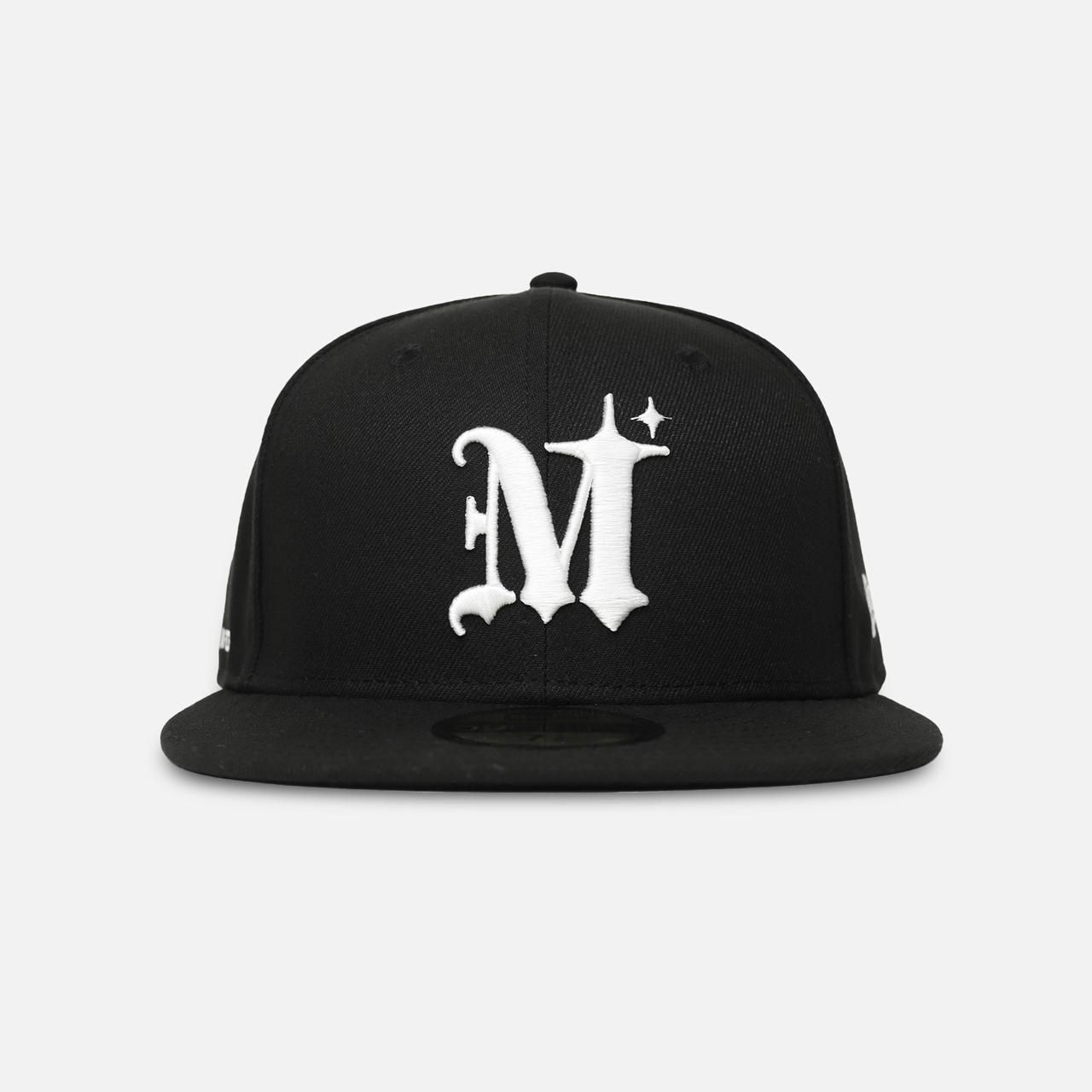 <img class='new_mark_img1' src='https://img.shop-pro.jp/img/new/icons5.gif' style='border:none;display:inline;margin:0px;padding:0px;width:auto;' />MLVINCE () | NEWERA 59FIFTY AUTHENTIC LOGO CAP BLACKWHITE