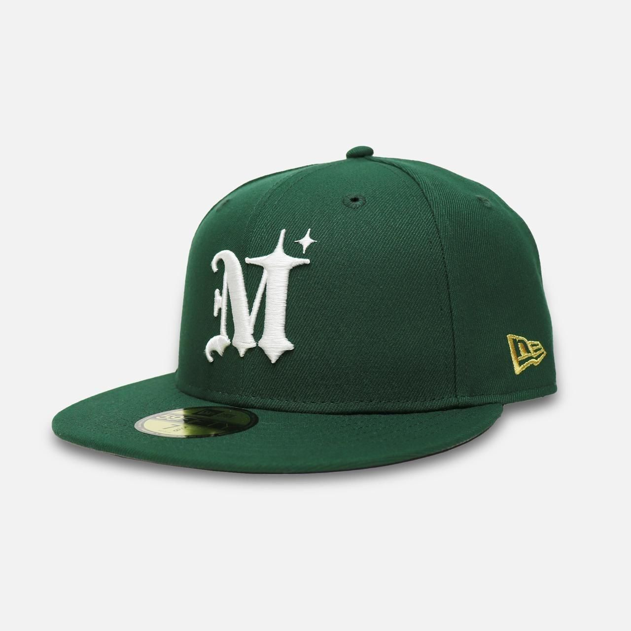 <img class='new_mark_img1' src='https://img.shop-pro.jp/img/new/icons5.gif' style='border:none;display:inline;margin:0px;padding:0px;width:auto;' />MLVINCE () | NEWERA 59FIFTY AUTHENTIC LOGO CAP GREENWHITE
