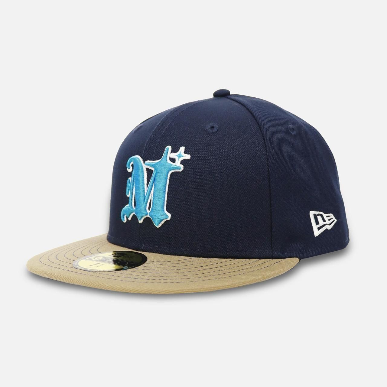 <img class='new_mark_img1' src='https://img.shop-pro.jp/img/new/icons5.gif' style='border:none;display:inline;margin:0px;padding:0px;width:auto;' />MLVINCE () | NEWERA 59FIFTY AUTHENTIC LOGO CAP BLUEKHAKISKY