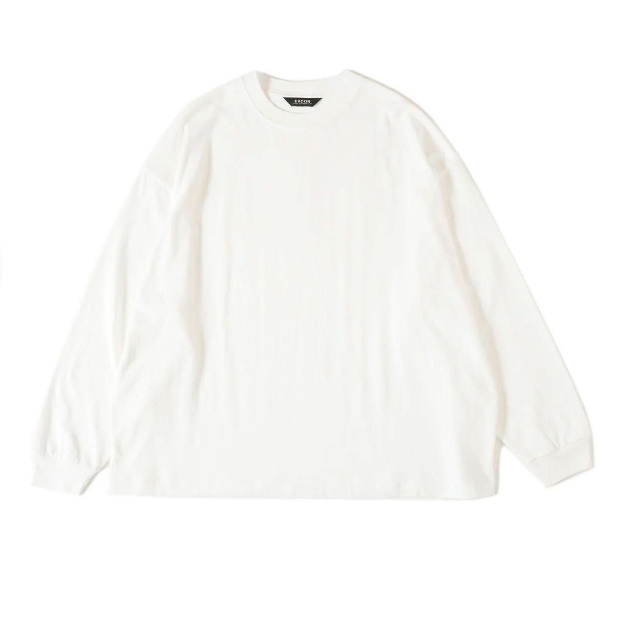 <img class='new_mark_img1' src='https://img.shop-pro.jp/img/new/icons5.gif' style='border:none;display:inline;margin:0px;padding:0px;width:auto;' />EVCON (ӥ)WIDE L/S TEE WHITE ()