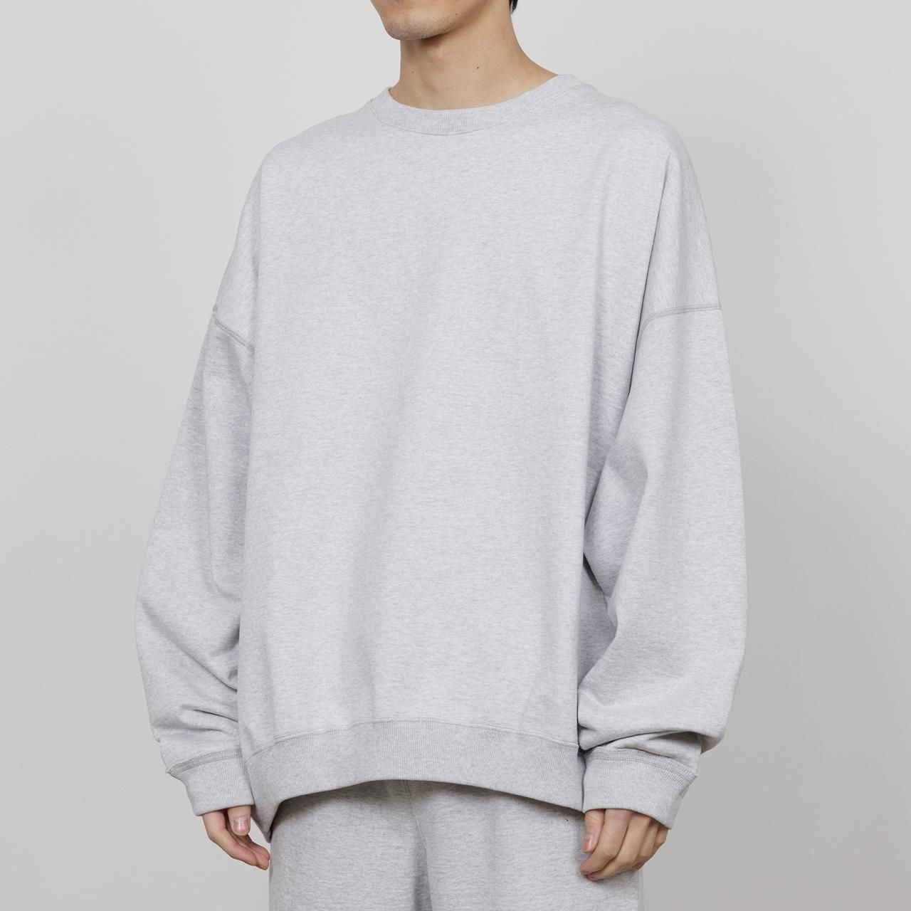 MARKAWARE マーカウェア HUGE SWEAT グレー 1 MARKAWARE (マーカウェア)｜HUGE SWEAT ASH GRAY 正規取扱店