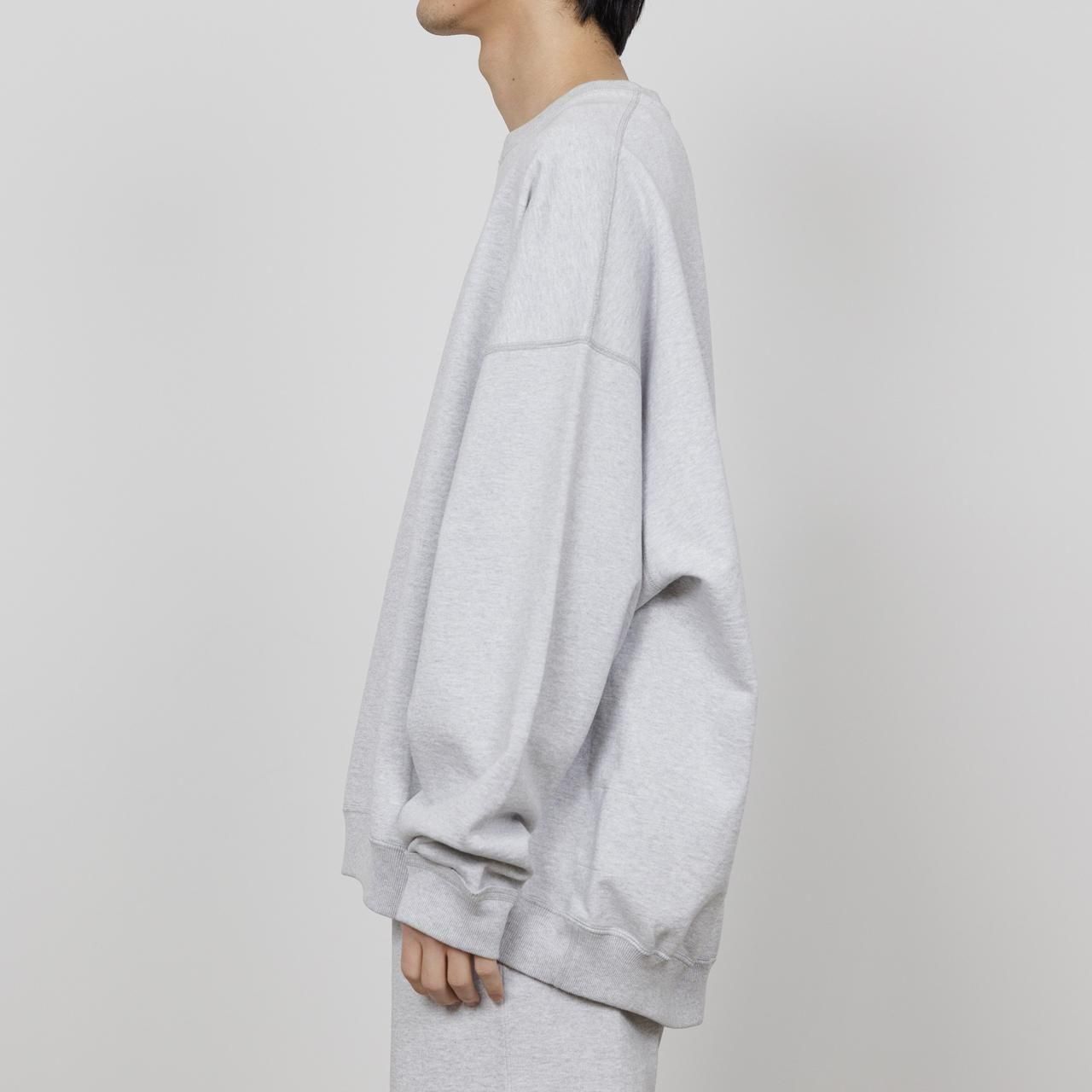 <img class='new_mark_img1' src='https://img.shop-pro.jp/img/new/icons5.gif' style='border:none;display:inline;margin:0px;padding:0px;width:auto;' />MARKAWARE (ޡ)HUGE SWEAT ASH GRAY -ORGANIC COTTON HEAVY FLEECE-