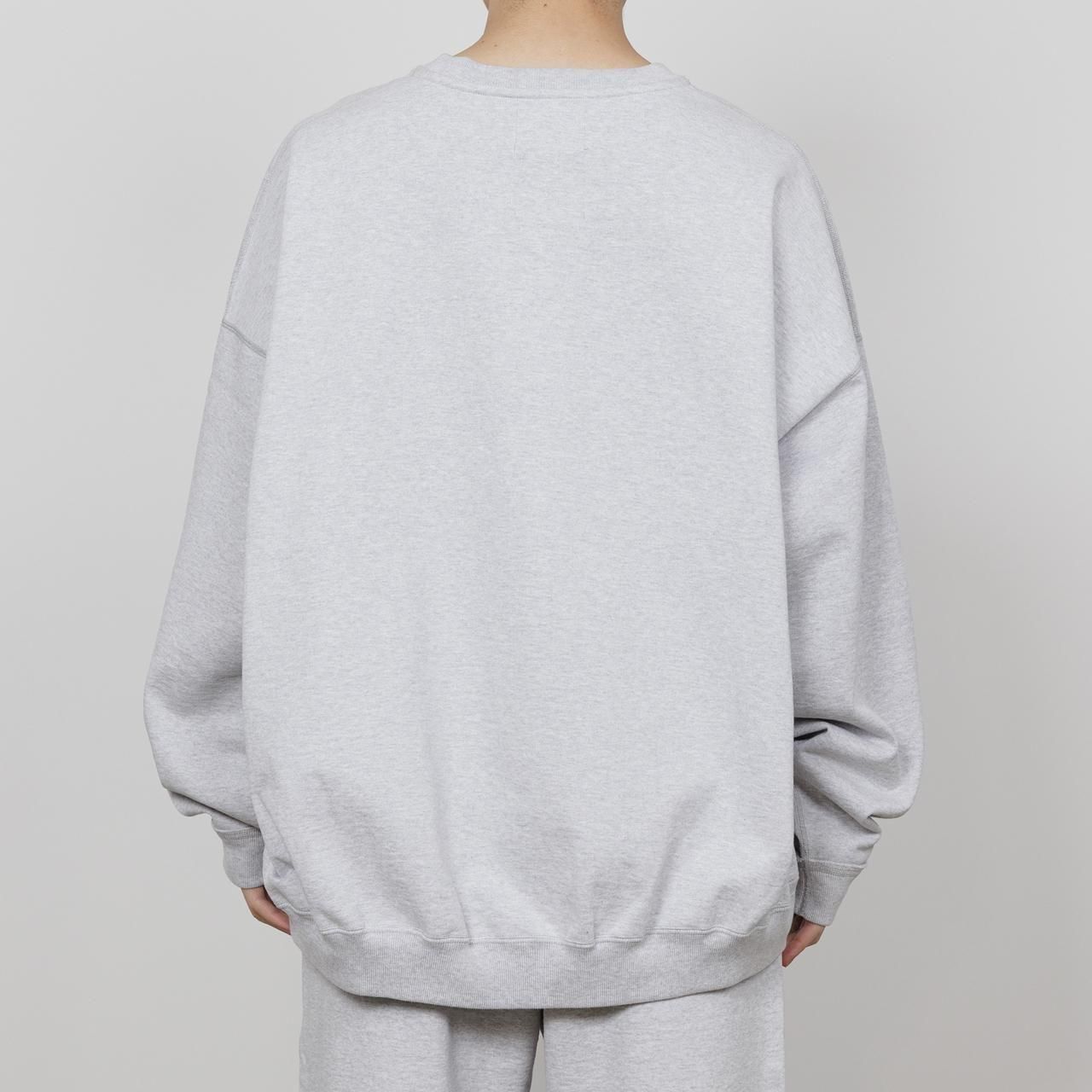 <img class='new_mark_img1' src='https://img.shop-pro.jp/img/new/icons5.gif' style='border:none;display:inline;margin:0px;padding:0px;width:auto;' />MARKAWARE (ޡ)HUGE SWEAT ASH GRAY -ORGANIC COTTON HEAVY FLEECE-