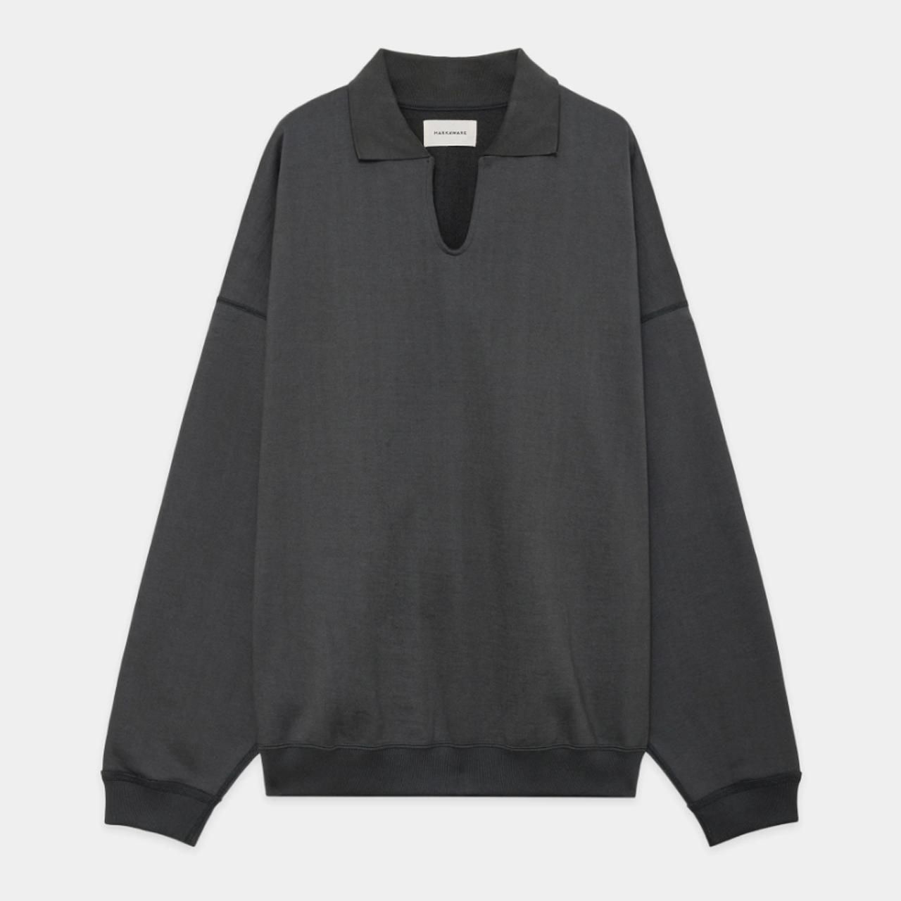 <img class='new_mark_img1' src='https://img.shop-pro.jp/img/new/icons5.gif' style='border:none;display:inline;margin:0px;padding:0px;width:auto;' />MARKAWARE (ޡ)SKIPPER HUGE SWEAT FOREST GRAY -ORGANIC COTTON HEAVY FLEECE-