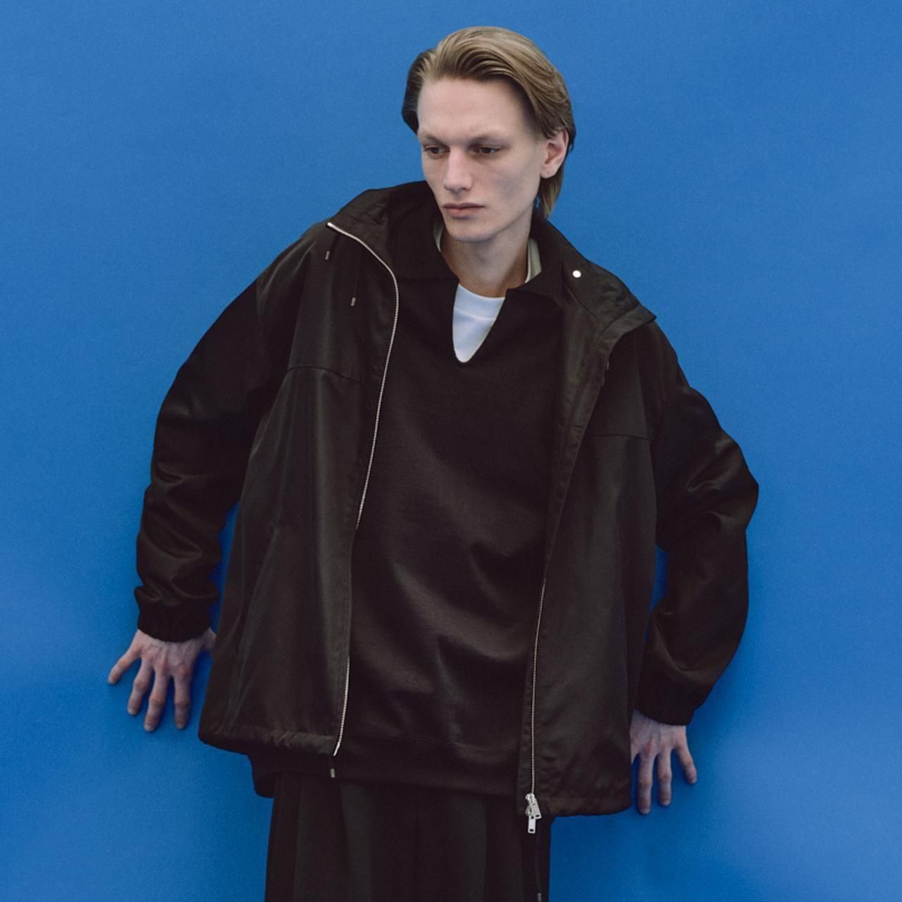 <img class='new_mark_img1' src='https://img.shop-pro.jp/img/new/icons5.gif' style='border:none;display:inline;margin:0px;padding:0px;width:auto;' />MARKAWARE (ޡ)SKIPPER HUGE SWEAT BLACK -ORGANIC COTTON HEAVY FLEECE-