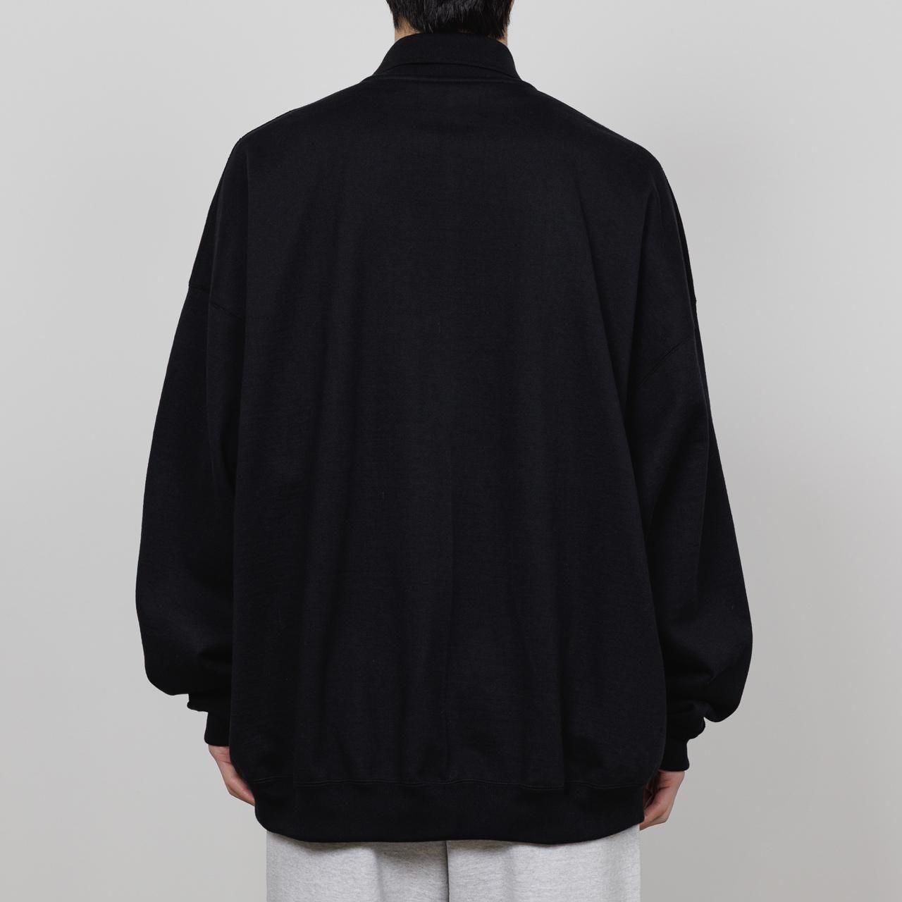 <img class='new_mark_img1' src='https://img.shop-pro.jp/img/new/icons5.gif' style='border:none;display:inline;margin:0px;padding:0px;width:auto;' />MARKAWARE (ޡ)SKIPPER HUGE SWEAT BLACK -ORGANIC COTTON HEAVY FLEECE-