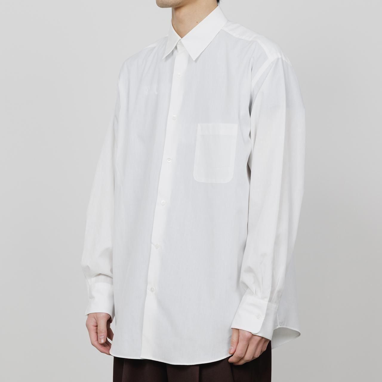 <img class='new_mark_img1' src='https://img.shop-pro.jp/img/new/icons5.gif' style='border:none;display:inline;margin:0px;padding:0px;width:auto;' />MARKAWARE (ޡ)COMFORT FIT SHIRT WHITE -PERUVIAN PIMA POPLIN-