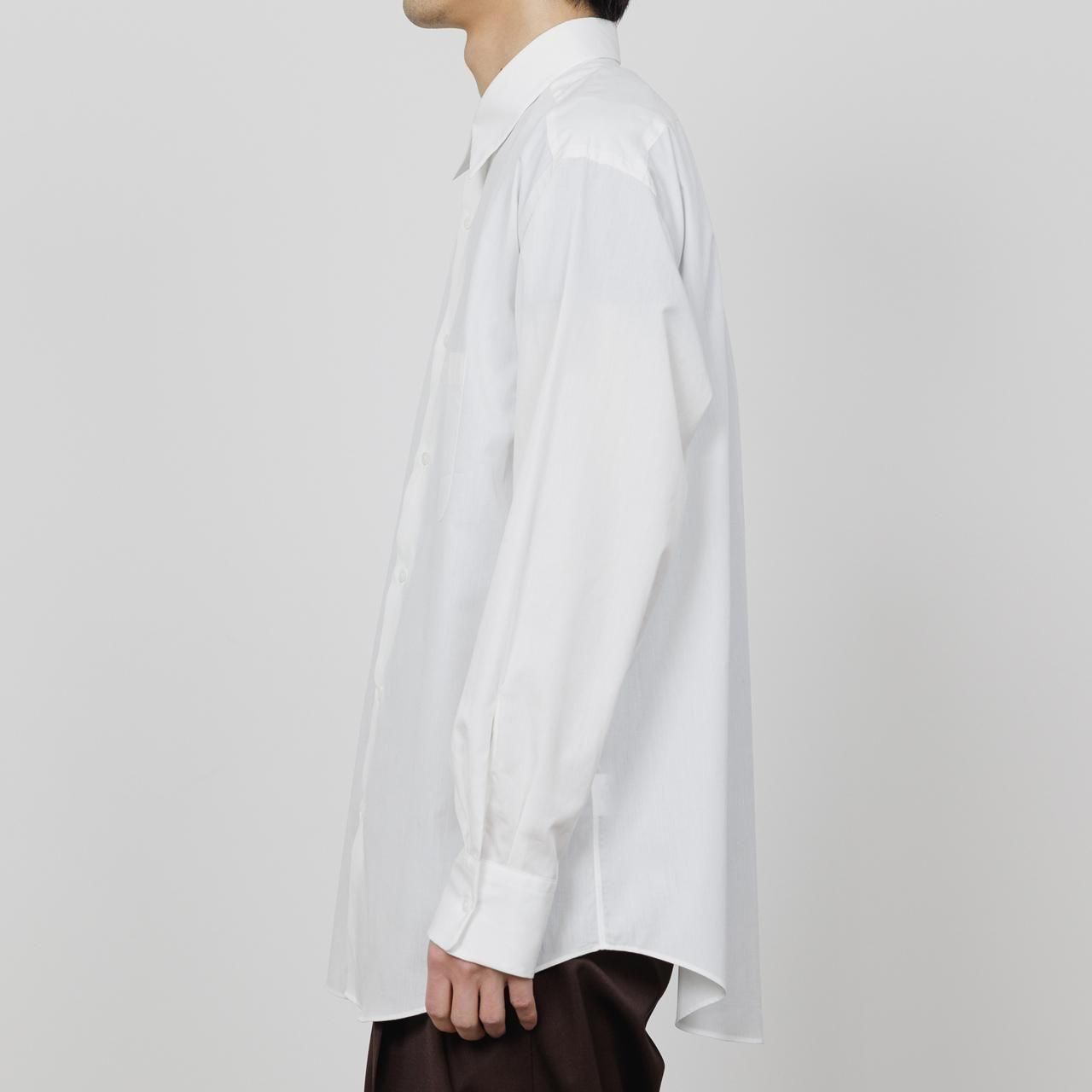 <img class='new_mark_img1' src='https://img.shop-pro.jp/img/new/icons5.gif' style='border:none;display:inline;margin:0px;padding:0px;width:auto;' />MARKAWARE (ޡ)COMFORT FIT SHIRT WHITE -PERUVIAN PIMA POPLIN-