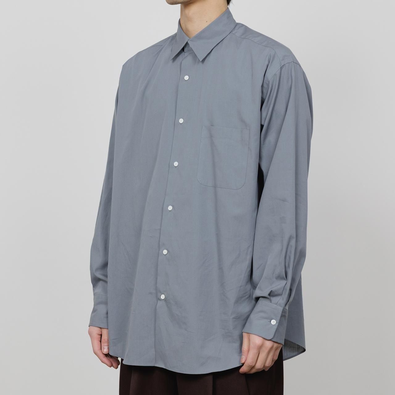 <img class='new_mark_img1' src='https://img.shop-pro.jp/img/new/icons5.gif' style='border:none;display:inline;margin:0px;padding:0px;width:auto;' />MARKAWARE (ޡ)COMFORT FIT SHIRT DOLPHIN GRAY -PERUVIAN PIMA POPLIN-