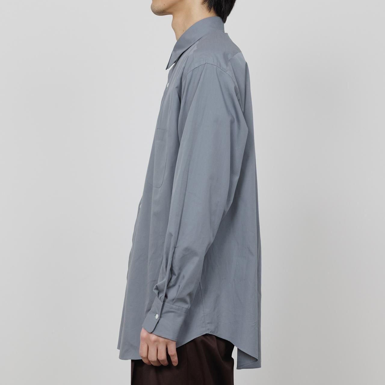 <img class='new_mark_img1' src='https://img.shop-pro.jp/img/new/icons5.gif' style='border:none;display:inline;margin:0px;padding:0px;width:auto;' />MARKAWARE (ޡ)COMFORT FIT SHIRT DOLPHIN GRAY -PERUVIAN PIMA POPLIN-