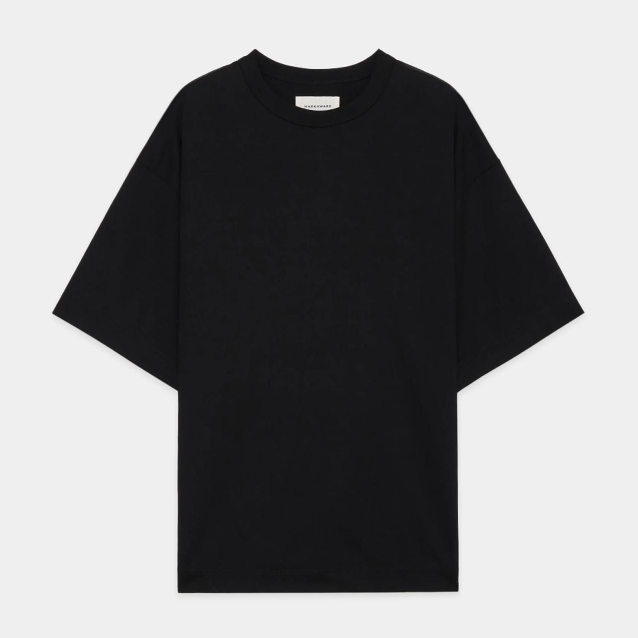 <img class='new_mark_img1' src='https://img.shop-pro.jp/img/new/icons5.gif' style='border:none;display:inline;margin:0px;padding:0px;width:auto;' />MARKAWARE (ޡ)COMFORT FIT Tee BLACK -ORGANIC GIZA 60/3 SURVIVAL KNIT-