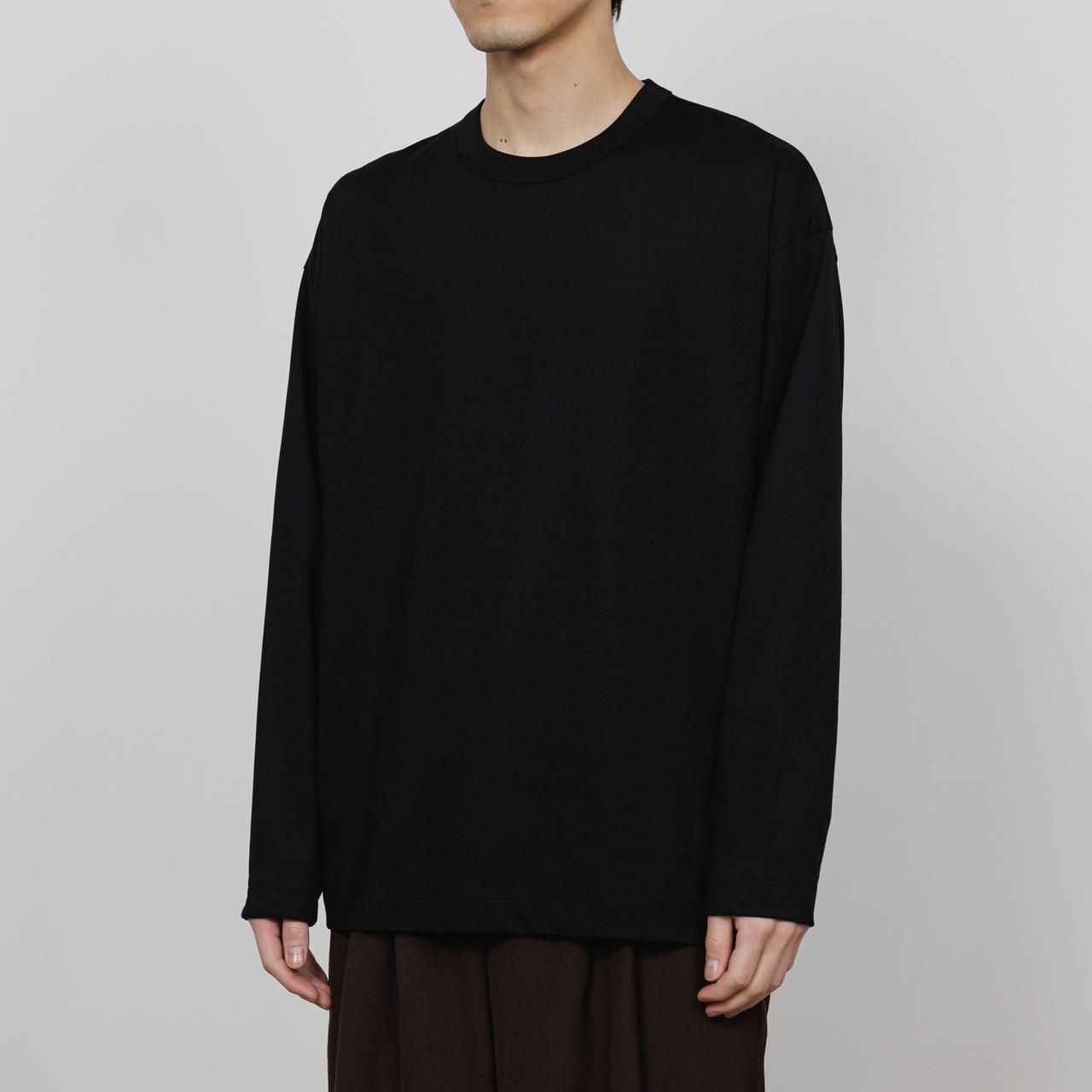 <img class='new_mark_img1' src='https://img.shop-pro.jp/img/new/icons5.gif' style='border:none;display:inline;margin:0px;padding:0px;width:auto;' />MARKAWARE (ޡ)COMFORT FIT L/S Tee BLACK -ORGANIC GIZA 60/3 SURVIVAL KNIT-