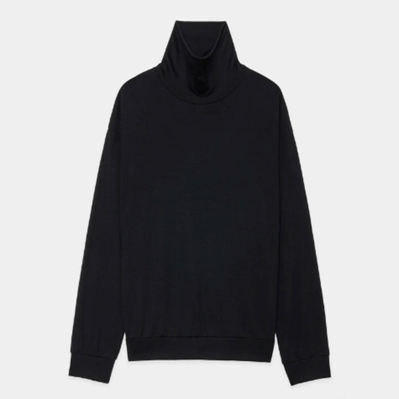 <img class='new_mark_img1' src='https://img.shop-pro.jp/img/new/icons5.gif' style='border:none;display:inline;margin:0px;padding:0px;width:auto;' />marka (ޡ)TURTLE NECK BLACK -2/72 WOOL SINGLE JERSEY WASHHABLE-