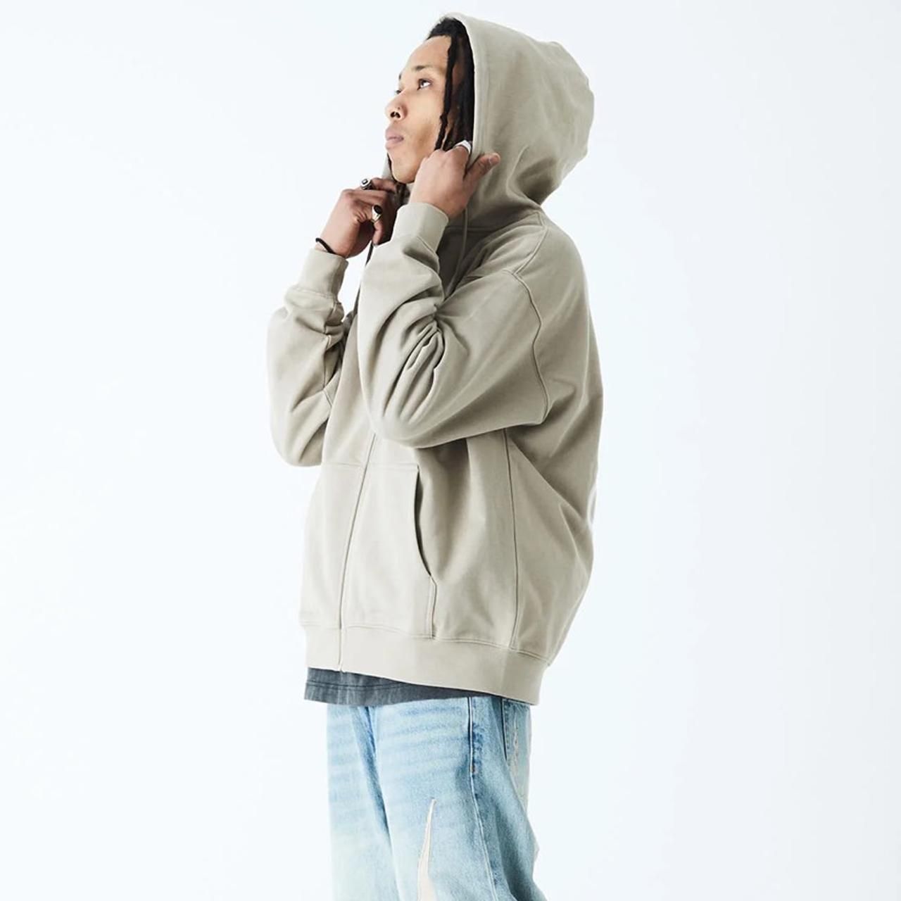 <img class='new_mark_img1' src='https://img.shop-pro.jp/img/new/icons5.gif' style='border:none;display:inline;margin:0px;padding:0px;width:auto;' />50%OFF SUPPLIER (ץ饤䡼)2-Tone Rhinestone Cross Zip Hoodie Beige
