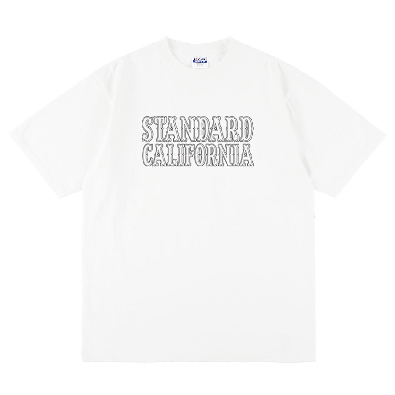 <img class='new_mark_img1' src='https://img.shop-pro.jp/img/new/icons5.gif' style='border:none;display:inline;margin:0px;padding:0px;width:auto;' />STANDARD CALIFORNIA ( ե˥)SD Heavyweight Basic Logo Tee White