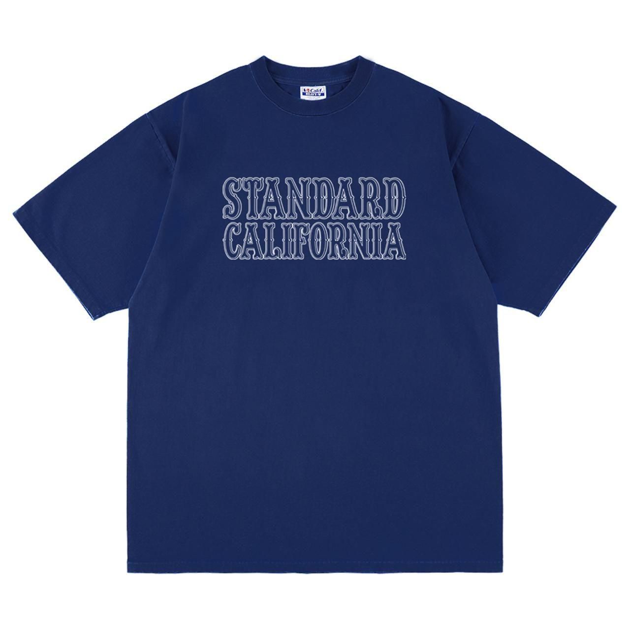 <img class='new_mark_img1' src='https://img.shop-pro.jp/img/new/icons5.gif' style='border:none;display:inline;margin:0px;padding:0px;width:auto;' />STANDARD CALIFORNIA ( ե˥)SD Heavyweight Basic Logo Tee Navy