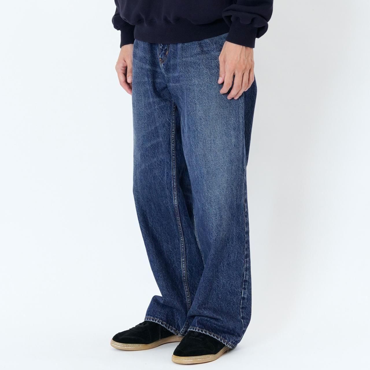 ͽ UNIVERSAL PRODUCTS (˥Сץ)5POCKET BUGGIE DENIM PANTS VINTEGE WASH