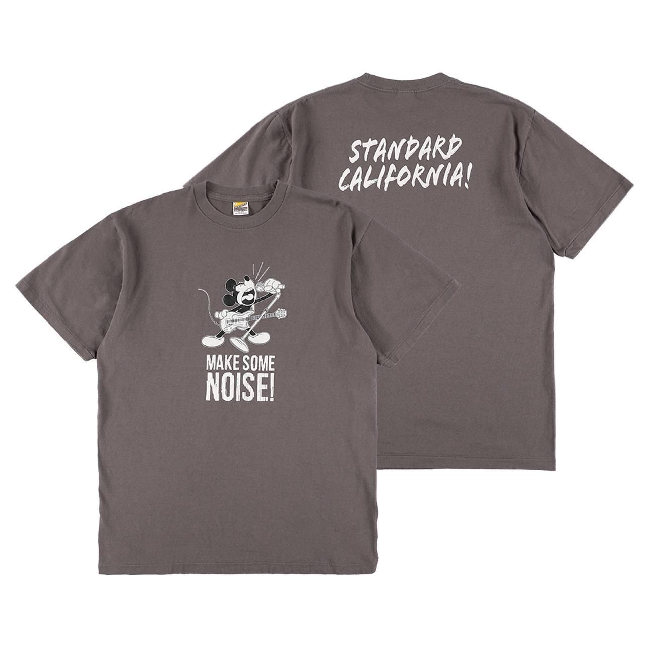 <img class='new_mark_img1' src='https://img.shop-pro.jp/img/new/icons5.gif' style='border:none;display:inline;margin:0px;padding:0px;width:auto;' />STANDARD CALIFORNIA ( ե˥)Disney / SD Make Some Noise Tee Charcoal