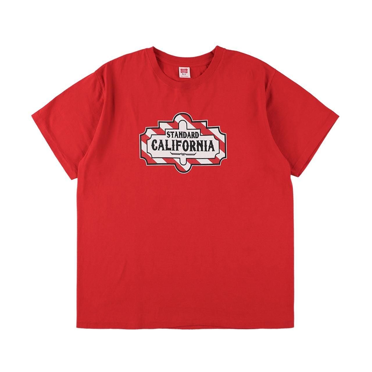 <img class='new_mark_img1' src='https://img.shop-pro.jp/img/new/icons5.gif' style='border:none;display:inline;margin:0px;padding:0px;width:auto;' />STANDARD CALIFORNIA ( ե˥)SD US Cotton Logo Tee Red