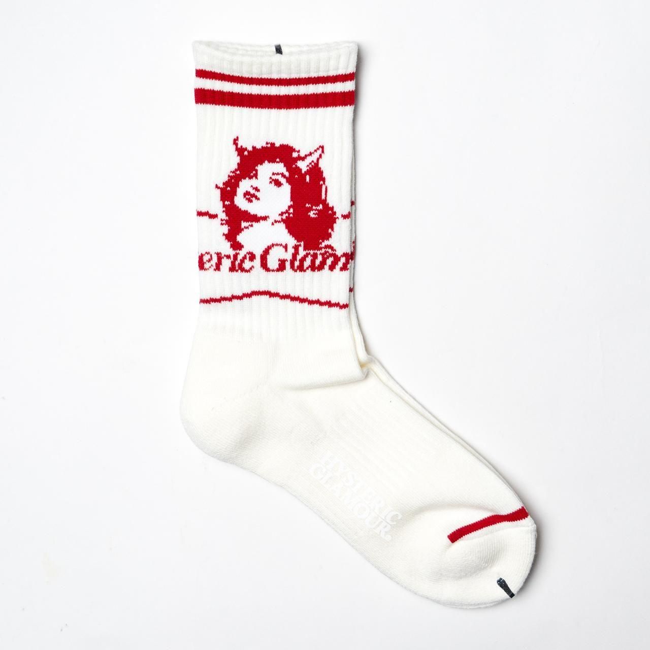 <img class='new_mark_img1' src='https://img.shop-pro.jp/img/new/icons5.gif' style='border:none;display:inline;margin:0px;padding:0px;width:auto;' />HYSTERIC GLAMOUR (ҥƥåޡ)2TONE DEVIL WOMAN ݡĥå ۥ磻