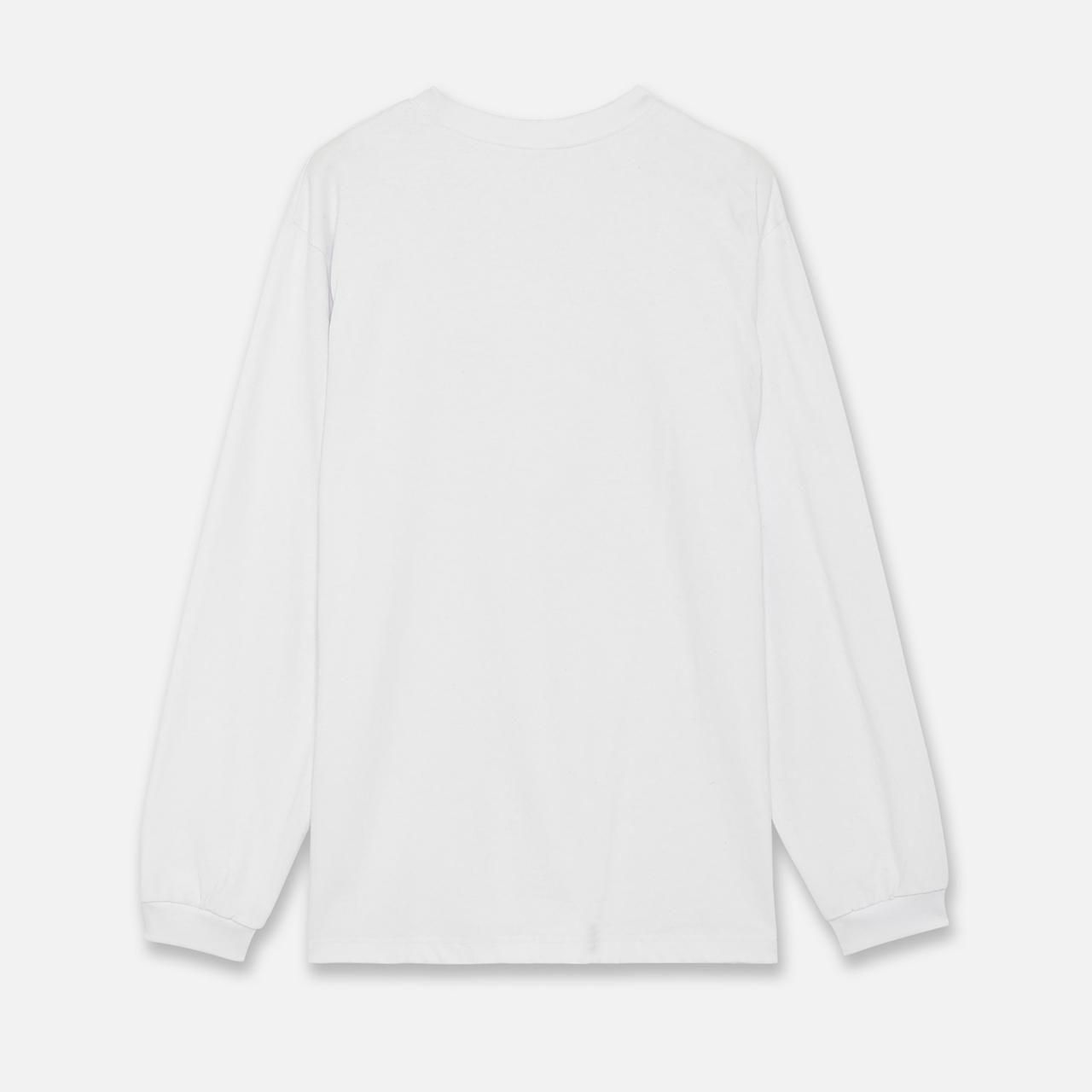 <img class='new_mark_img1' src='https://img.shop-pro.jp/img/new/icons5.gif' style='border:none;display:inline;margin:0px;padding:0px;width:auto;' />MLVINCE () | CLASSIC LOGO L/S TEE WHITE