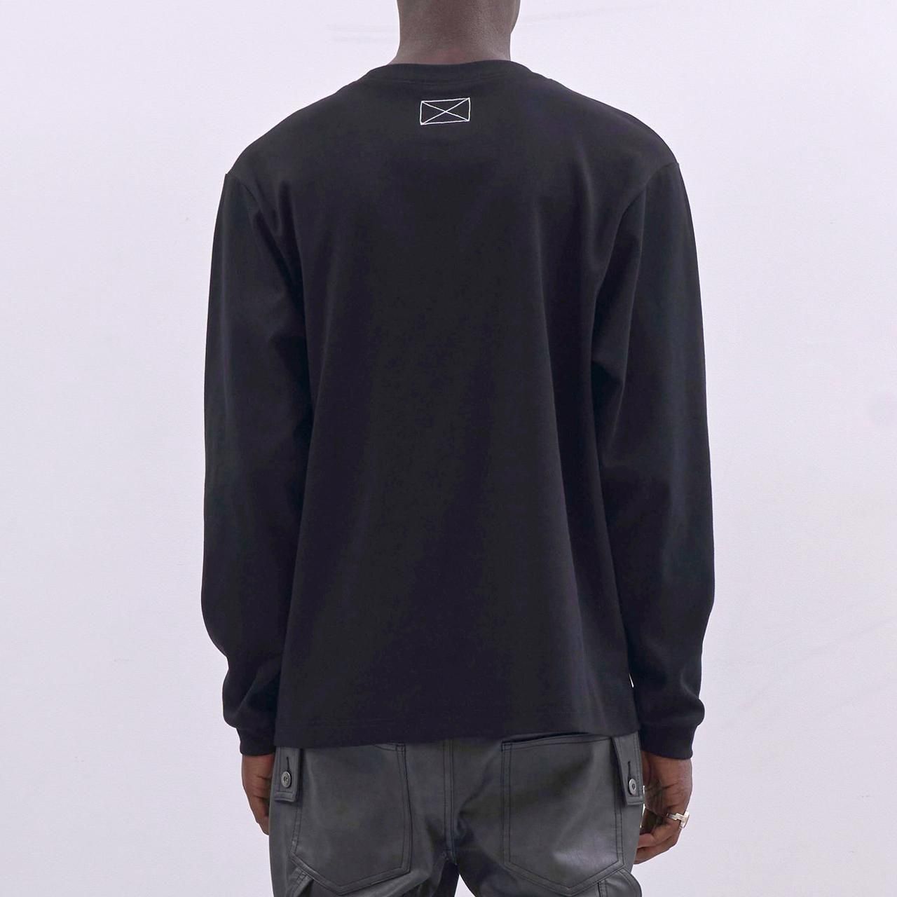 <img class='new_mark_img1' src='https://img.shop-pro.jp/img/new/icons5.gif' style='border:none;display:inline;margin:0px;padding:0px;width:auto;' />MLVINCE () | CLASSIC LOGO L/S TEE BLACK